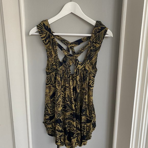 Free People 'Sugar Cane' Crisscross Tank - Picture 6 of 8